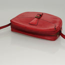 LOUIS VUITTON Epi Jeune Fille MM Shoulder Bag Red M52157 LV Auth BA1322-6