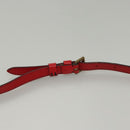 LOUIS VUITTON Epi Jeune Fille MM Shoulder Bag Red M52157 LV Auth BA1322-14