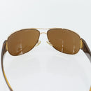 PRADA Tortoise Pattern Sunglasses Plastic Brown Gold Auth BA13220-9