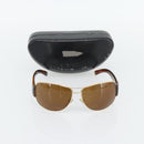 PRADA Tortoise Pattern Sunglasses Plastic Brown Gold Auth BA13220-12