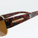 PRADA Tortoise Pattern Sunglasses Plastic Brown Gold Auth BA13220-6