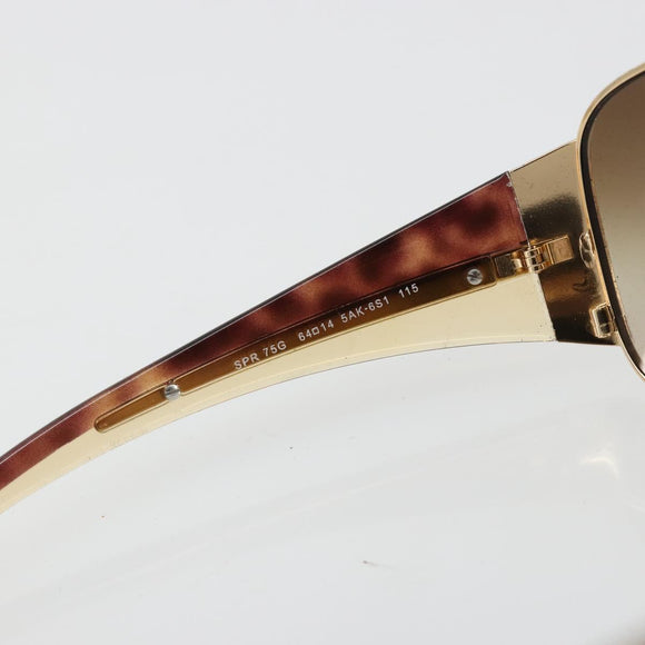 PRADA Schildpad Zonnebril kunststof Bruin Auth BA13221