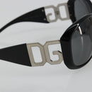 DOLCE&GABBANA Sunglasses plastic Black Auth BA13222-7