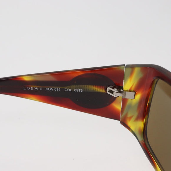 LOEWE Tortoise Sunglasses plastic Red Auth BA13225