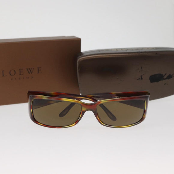 LOEWE Tortoise Sunglasses plastic Red Auth BA13225