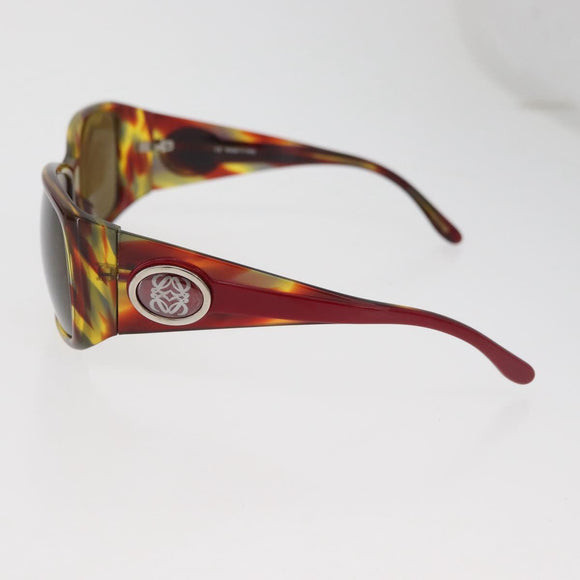 LOEWE Tortoise Sunglasses plastic Red Auth BA13225