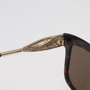 BURBERRY Tortoise Sunglasses plastic Brown Auth BA13227-11