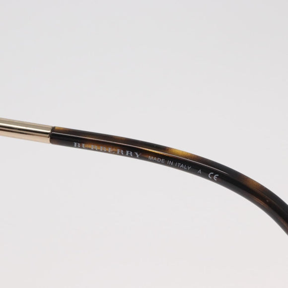 BURBERRY Tortoise Sunglasses plastic Brown Auth BA13227