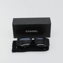CHANEL Zonnebril plastic Zwart CC Auth BA13228-11