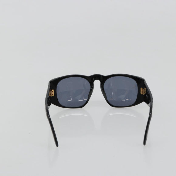 CHANEL Zonnebril plastic Zwart CC Auth BA13228