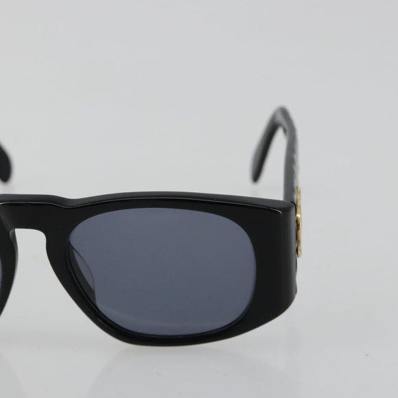 CHANEL Zonnebril plastic Zwart CC Auth BA13228