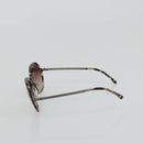 CHANEL Sunglasses plastic Gray CC Auth BA13229-4