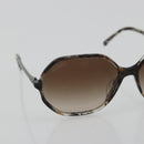CHANEL Sunglasses plastic Gray CC Auth BA13229-6