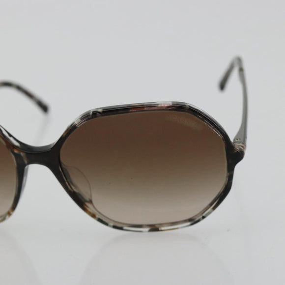 CHANEL Sunglasses plastic Gray CC Auth BA13229