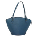 LOUIS VUITTON Epi Saint Jacques Shopping Shoulder Bag Blue M52275 LV Auth BA1323-1
