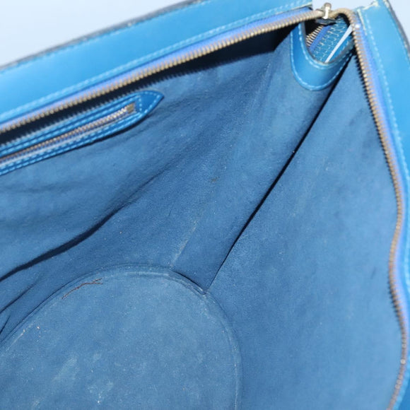 LOUIS VUITTON Epi Saint Jacques Shopping Shoulder Bag Blue M52275 LV Auth BA1323