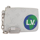LOUIS VUITTON Monogram Zippe do Pouch PM Täschchen Weiß M67809 LV Auth BA13233-1