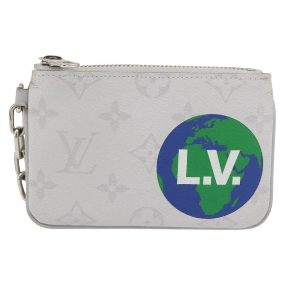 LOUIS VUITTON Monogram Zippe do Pouch PM Täschchen Weiß M67809 LV Auth BA13233