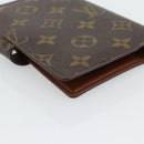 LOUIS VUITTON Monogram Agenda PM Day Planner Cover R20005 LV Auth BA13235-11