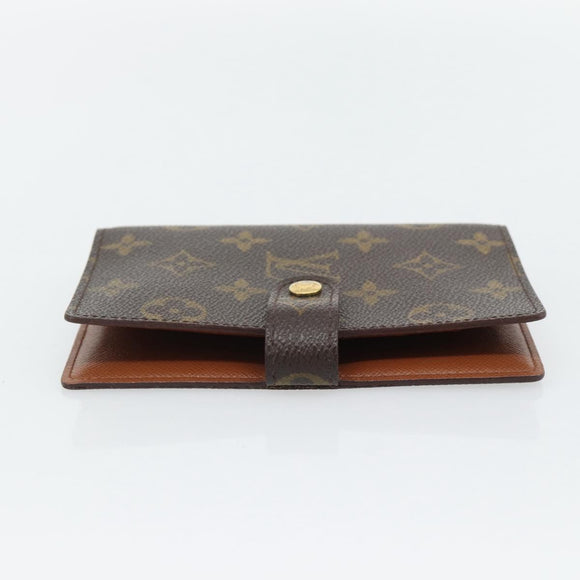 LOUIS VUITTON Monogram Agenda PM Day Planner Cover R20005 LV Auth BA13235