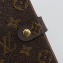 LOUIS VUITTON Monogram Agenda PM Day Planner Cover R20005 LV Auth BA13236-12