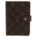 LOUIS VUITTON Monogram Agenda PM Day Planner Cover R20005 LV Auth BA13236-2