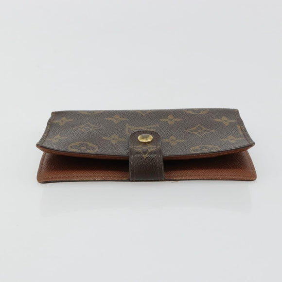 LOUIS VUITTON Monogram Agenda PM Day Planner Cover R20005 LV Auth BA13236