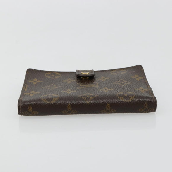 LOUIS VUITTON Monogram Agenda PM Day Planner Cover R20005 LV Auth BA13236
