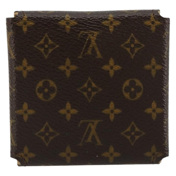 LOUIS VUITTON Monogram Jewelry case Jewelry Box LV Auth BA13237