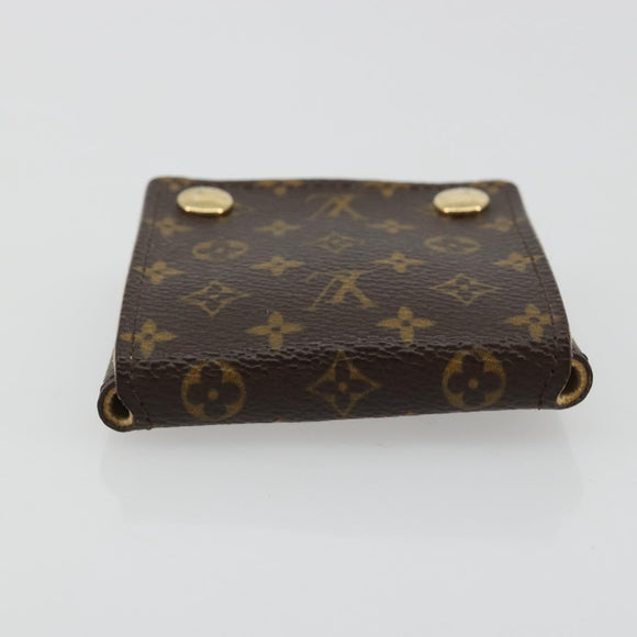 LOUIS VUITTON Monogram Jewelry case Jewelry Box LV Auth BA13237
