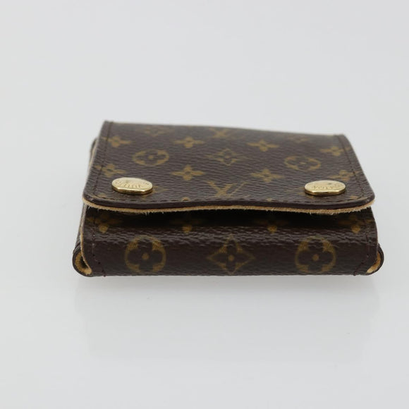LOUIS VUITTON Monogram Jewelry case Jewelry Box LV Auth BA13237