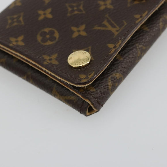 LOUIS VUITTON Monogram Jewelry case Jewelry Box LV Auth BA13237