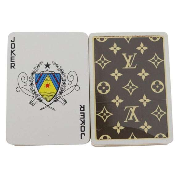 LOUIS VUITTON Monogram Speelkaartenhouder M58648 LV Auth BA13238A