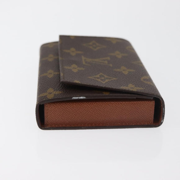 LOUIS VUITTON Monogram Speelkaartenhouder M58648 LV Auth BA13238A