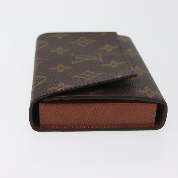 LOUIS VUITTON Monogram Speelkaartenhouder M58648 LV Auth BA13238A