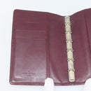LOUIS VUITTON Monogram Mat Agenda PM Dagplanner Omslag Viole R20935 Auth BA13240-14