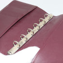 LOUIS VUITTON Monogram Mat Agenda PM Dagplanner Omslag Viole R20935 Auth BA13240-17