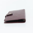 LOUIS VUITTON Monogram Mat Agenda PM Dagplanner Omslag Viole R20935 Auth BA13240-6