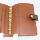 LOUIS VUITTON Monogram Agenda PM Day Planner Cover R20005 LV Auth BA13241-19