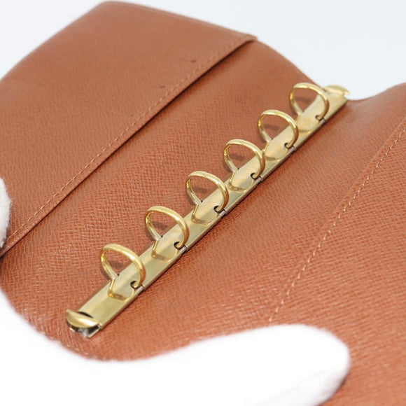 LOUIS VUITTON Monogram Agenda PM Day Planner Cover R20005 LV Auth BA13241