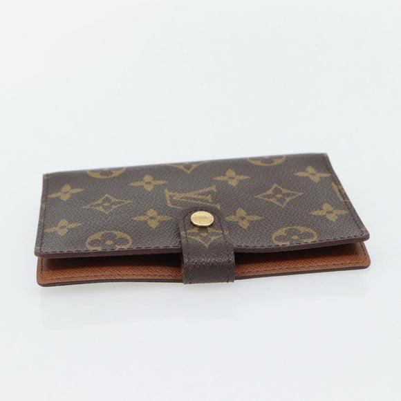 LOUIS VUITTON Monogram Agenda PM Day Planner Cover R20005 LV Auth BA13241