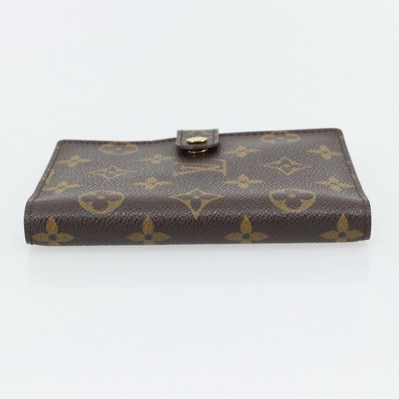 LOUIS VUITTON Monogram Agenda PM Day Planner Cover R20005 LV Auth BA13241