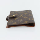 LOUIS VUITTON Monogram Agenda PM Day Planner Cover R20005 LV Auth BA13241-5