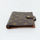 LOUIS VUITTON Monogram Agenda PM Day Planner Cover R20005 LV Auth BA13241-6