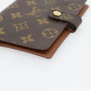 LOUIS VUITTON Monogram Agenda PM Day Planner Cover R20005 LV Auth BA13241-7