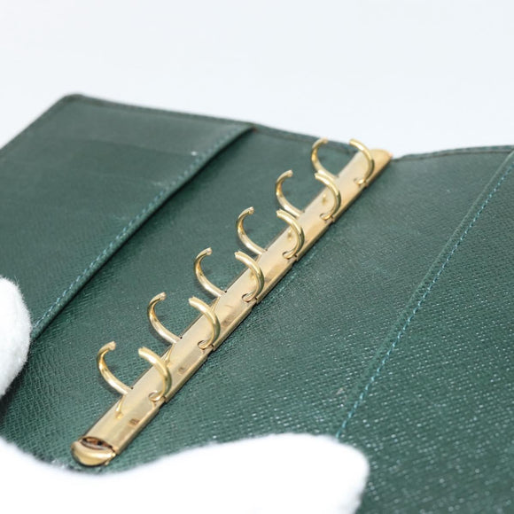 LOUIS VUITTON Taiga Agenda PM Tagesplaner-Hülle Epicea R20424 LV Auth BA13243