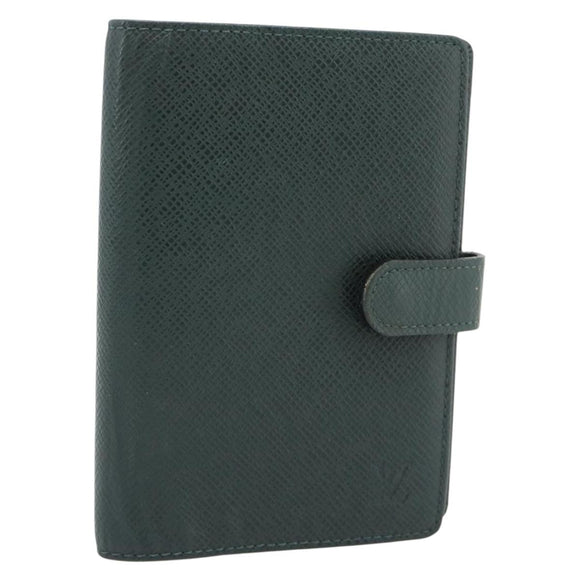LOUIS VUITTON Taiga Agenda PM Tagesplaner-Hülle Epicea R20424 LV Auth BA13243