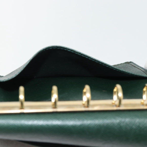 LOUIS VUITTON Taiga Agenda PM Tagesplaner-Hülle Epicea R20424 LV Auth BA13243