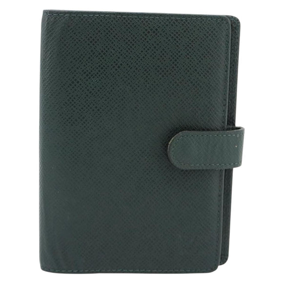 LOUIS VUITTON Taiga Agenda PM Tagesplaner-Hülle Epicea R20424 LV Auth BA13243