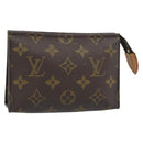 LOUIS VUITTON Monogram Poche Toilette 15 Pouch M47546 LV Auth BA13244-1